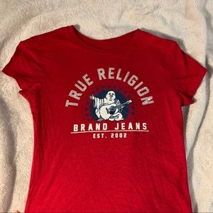 True Religion Rhinestone Slim Fitted Shirt